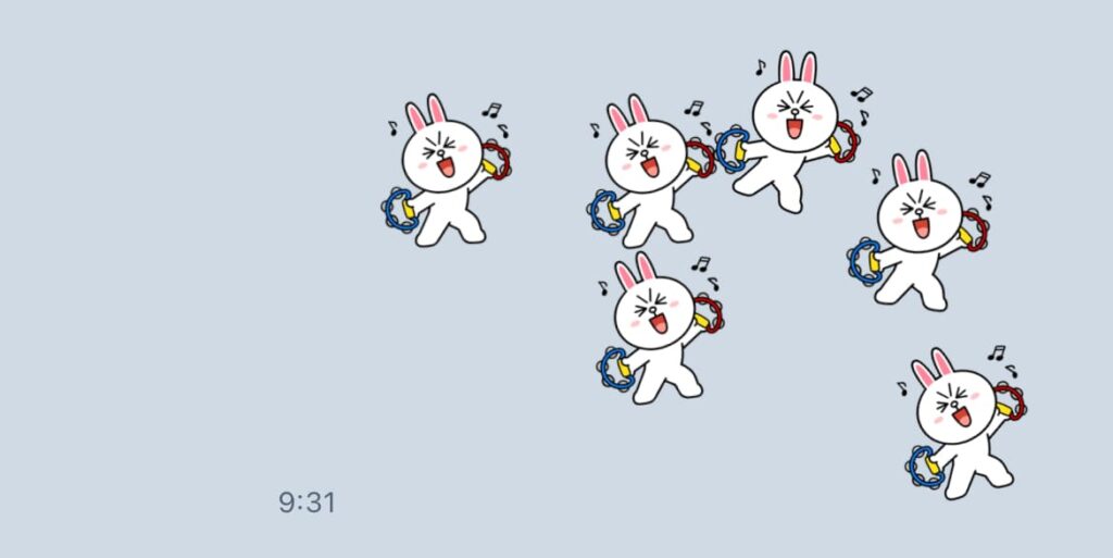 LINEスタンプアレンジ　組み合わせや使い方